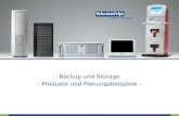 Backup und Storage - Produkte und Planungsbeispiele -
