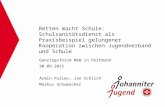 Retten macht Schule: Schulsanitätsdienst als Praxisbeispiel gelungener Kooperation zwischen Jugendverband und Schule Ganztagsforum NRW in Dortmund 30.09.2015.
