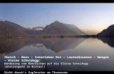 Zürich – Bern – Interlaken Ost – Lauterbrunnen – Wengen – Kleine Scheidegg: Wanderung vom Männlichen auf die Kleine Scheidegg (anstrengend im Winter!)