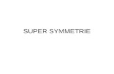 SUPER SYMMETRIE. WAS IST SUPER SYMMETRIE (SUSY) VORTEILE DES SUSY MODELS PROBLEME DES SUSY MODELS EXPERIMENTELE ERGEBNISSE & NACHWEISMÖGLICHKEITEN FÜR.