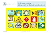 Unterweisung Allgemeine Arbeitssicherheit Im Focus das Leben - ARBEITSSICHERHEIT 127.01.2016.