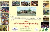 Merian-Gemeinschaftsschule Info Schulfremdenprüfung 2016  Schule.