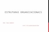 ESTRUTURAS ORGANIZACIONAIS PROF. PAULO BARRETO HTTP://TYR.COM.BR/UNIESP/OSM.