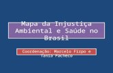 Mapa da Injustiça Ambiental e Saúde no Brasil Coordenação: Marcelo Firpo e Tania Pacheco.