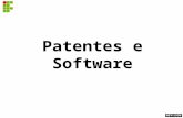 Patentes e Software. Propriedade Intelectual Propriedade Industrial:  Patentes, Marcas etc Direito Autoral e Conexos:  Livros, Musicas etc Direito.