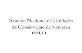 S istema N acional de U nidades de C onservação da Natureza (SNUC)