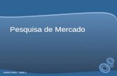Carlos Freire – 2015.1 Pesquisa de Mercado. Definindo o problema de pesquisa de marketing Pesquisa de Mercado.