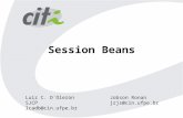 Session Beans Luiz C. D´Oleron SJCP lcadb@cin.ufpe.br Jobson Ronan jrjs@cin.ufpe.br.