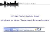 ICF São Paulo | Capítulo Brasil Identidade da Marca / Processo de Desenvolvimento ICF Brasil | Regional São Paulo.