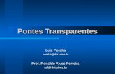 Pontes Transparentes Luiz Peralta peralta@dct.ufms.br Prof. Ronaldo Alves Ferreira raf@dct.ufms.br.