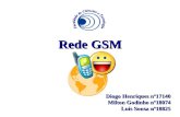 Rede GSM Diogo Henriques nº17140 Milton Godinho nº18074 Luís Sousa nº18825.