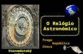 O Relógio Astronómico Praga República Checa Staroměstský orloj.