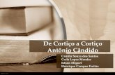 De Cortiço a Cortiço Antônio Cândido Camila Souza dos Santos Carla Lopes Mendes Edson Miguel Henrique Campos Freitas.