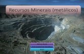 Recursos Minerais (metálicos) Ailton AssisPré-enem Frei Seráfico2015.