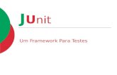 J U nit Um Framework Para Testes. Motivação  Todos os programadores sabem que devem testar seu código  Quanto mais curto o prazo menos testes são realizados.