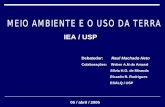 IEA / USP Raul Machado Neto Debatedor: Raul Machado Neto Colaborações: Weber A.N do Amaral Silvia H.G. de Miranda Ricardo R. Rodrigues ESALQ / USP 05