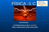FÍSICA -1 C PETTERSON DIAS DA SILVA (PETTER) FÍSICA LICENCIATURA PLENA (UFMS 2003) ELETRICIDADE.