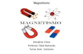 Magnetismo Disciplina: Física Professor: Fábio Raimundo Turma: Semi - Extensivo.
