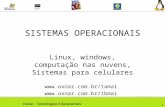 Isep 1 SISTEMAS OPERACIONAIS Linux, windows, computação nas nuvens, Sistemas para celulares  .