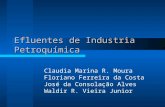 Efluentes de Industria Petroquímica Claudia Marina R. Moura Floriano Ferreira da Costa José da Consolação Alves Waldir R. Vieira Junior.