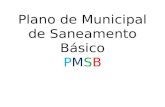 Plano de Municipal de Saneamento Básico PMSB.