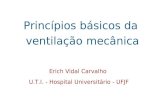 Princípios básicos da ventilação mecânica Erich Vidal Carvalho U.T.I. - Hospital Universitário - UFJF.