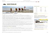 Le Système d'Assurances PVT _ WHV en Australie