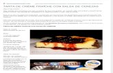Lacocinadelechuza.com-tarta de Crme Frache Con Salsa de Cerezas