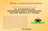 Contexto TLC Mexico Peru