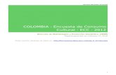 Estudio Consumo Cultural Colombia