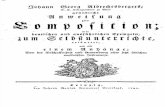 Albrechtsberger. Grundliche Anweisung Zur Composition