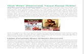 Obat Wasir (Hemoroid) Tanpa Resep Dokter