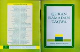 Qur'an Ramadan Taqwa