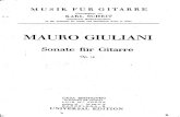 Sonata Op. 15 Giuliani