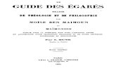 Guide Des Égarés - Tome II (1-50)