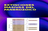 2.2 - Extinciones Masivas Del Fanerozoico