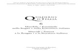 Cuaderns d'Italià - 06 (2001) - Maschile-femminile Nella Lingua e Letteratura Italiana