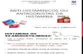 Anti-histamínicos - Prof. Eliane