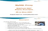 Mysql Proxy Varna