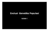 Kuliah 1 Populasi-genetika-evolusi Rev