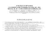 Fenotipuri Comportamentale in Bolile Cromozomiale