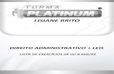 Lei 8666 - Lista de Exercícios de Para Platinum (1)
