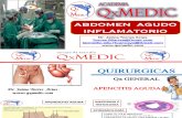 Abdomen Agudo Inflamatorio. Apendicitis Aguda. Colecistitis Aguda. Diverticulitis. Peritonitis.pdf