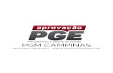 Preparacao Pgm Campinas - Simulado Gratuito - @Aprovacaopge