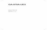 Gigabyte GA-970A-UD3 Motherboard Manual