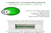 Legătura Covalentă Polară Acidul Clorhidric (HCl