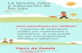 La familia roles y educación de los hijo.pptx
