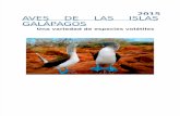 Aves de Las Islas Galápagos