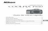Nikon Coolpix P610 - Guía de Inicio Rápido