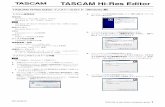 J TASCAM Hi-Res Editor Install-guide VB